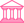 line icon of a bank