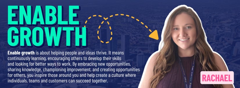 Rachael McKenzie Enabling Growth winner