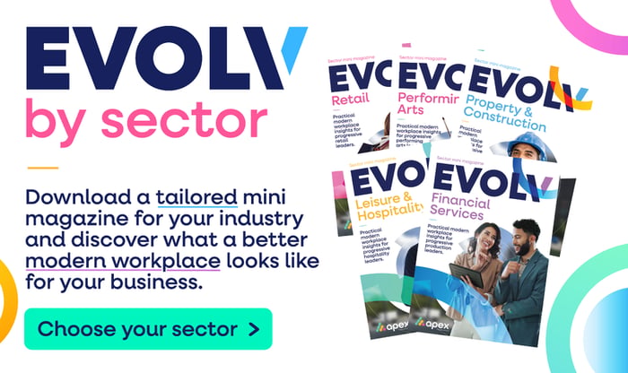 EVOLV modern workplace magazine by sector for progressive leaders