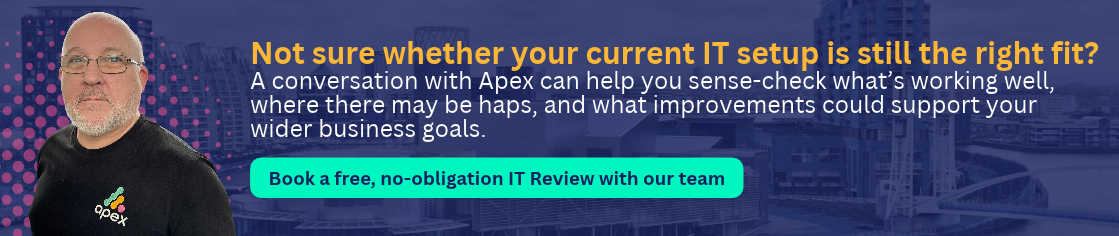 Speak to Apex for strategic IT advice in manchester for large businesses