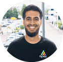 Apex team member Hasan Iqbal