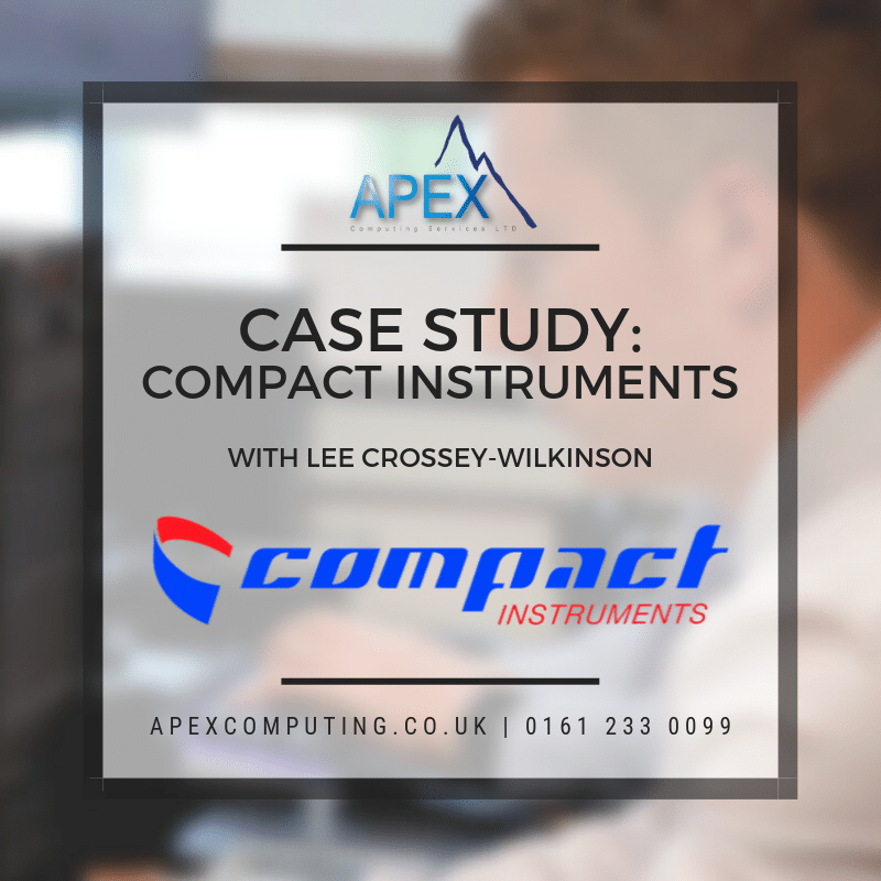 Compact Instruments Testimonial