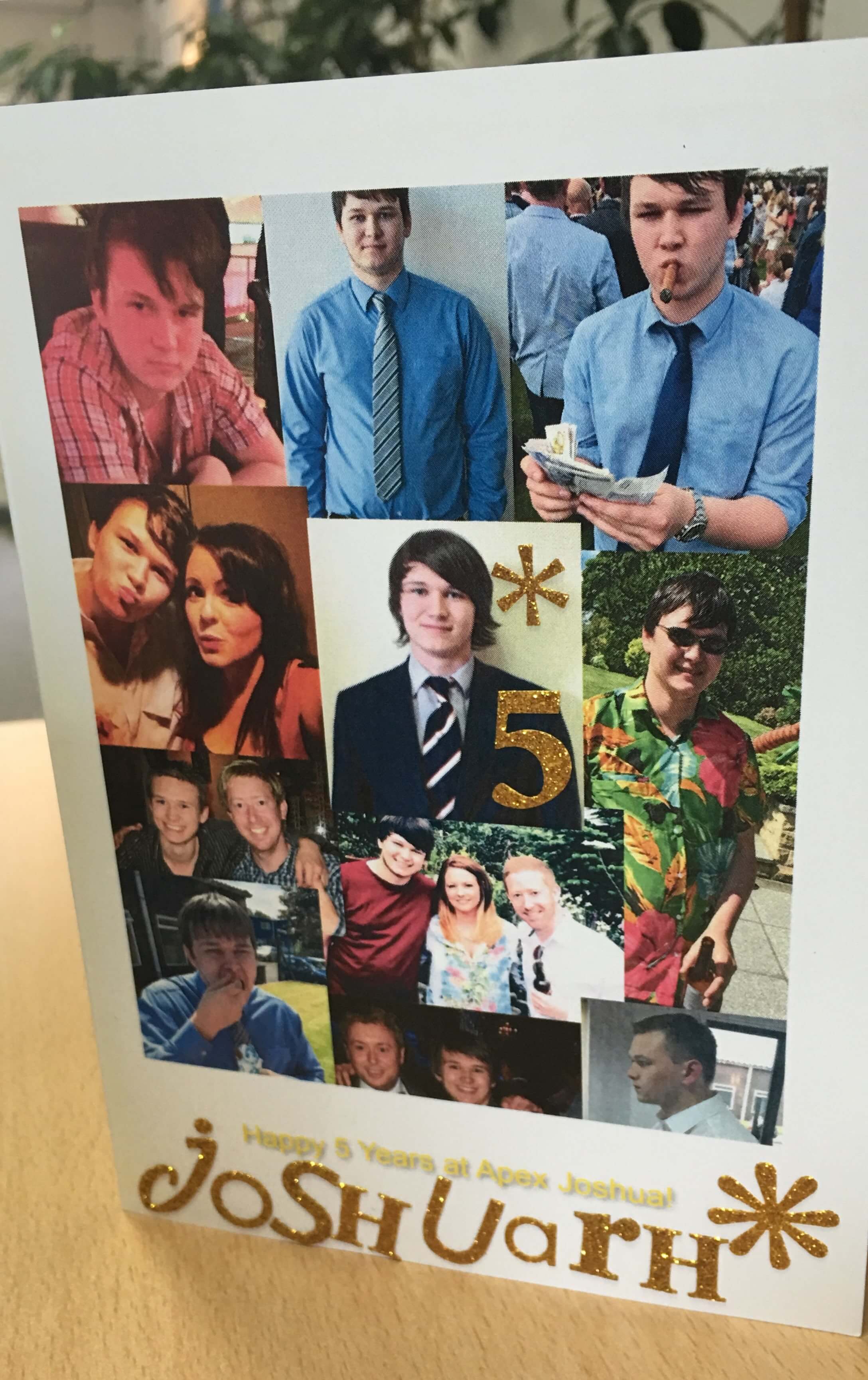 Happy 5 Year Anniversary to our Support Engineer, Josh Cookson!