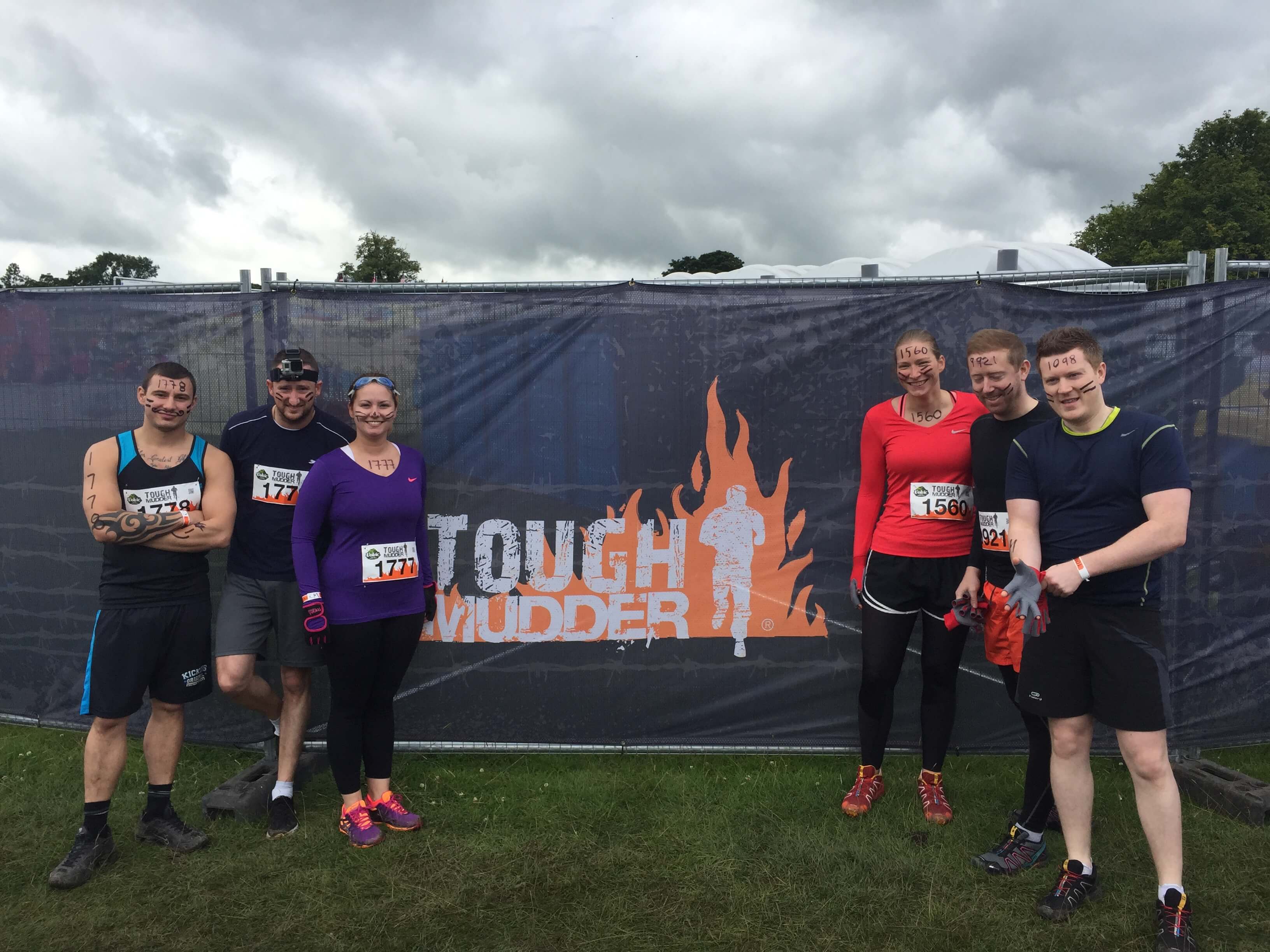 Team complete Tough Mudder