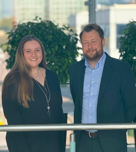 Rachel and Daniel - Apex - IT Support Manchesters Marketing Team