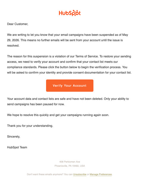 fake email