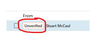 Unverified