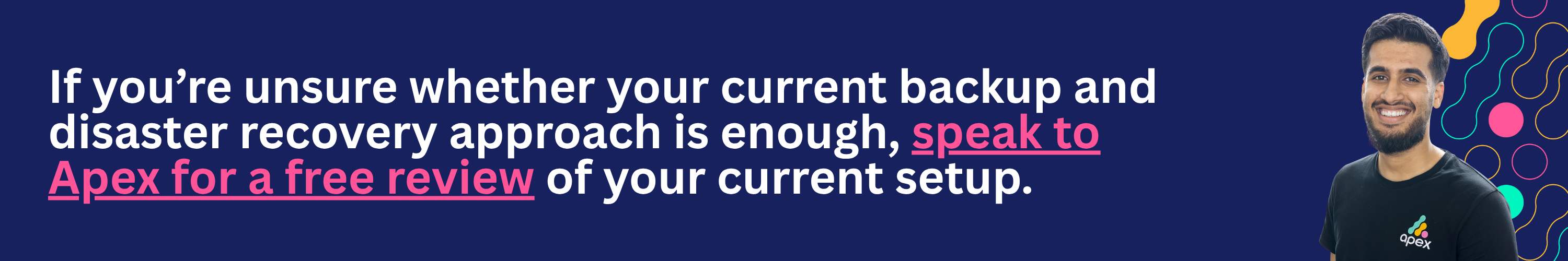Speak to the Apex Computing team to discuss your Microsoft 365 environment, managed backup, business continuity planning or wider IT support requirements.