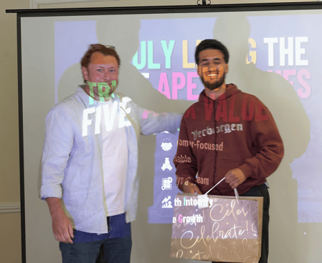 Apex Living the Values Awards IT Support Manchester
