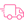 The image depicts a stylized, minimalistic graphic of a delivery truck.