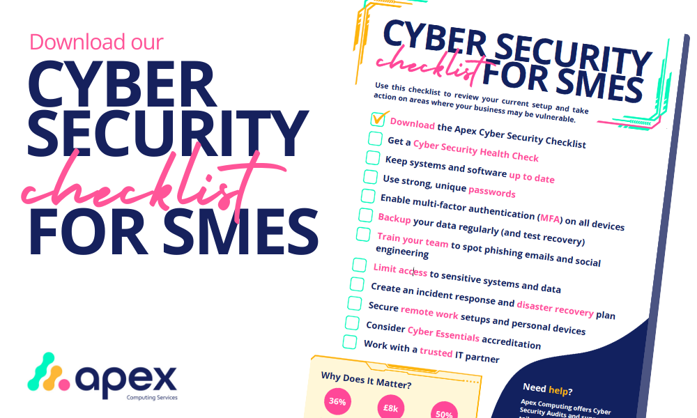 Apex Cyber Security Checklist for SMEs